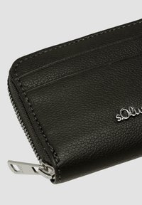 s.Oliver KLEINES MIT REISSVERSCHLUSS - Geldbörse - schwarz