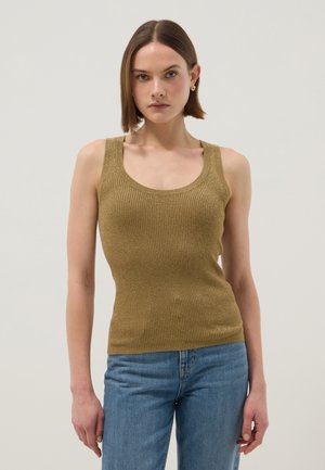 OVS, FITTED TANK TOP - Top - bronze brown