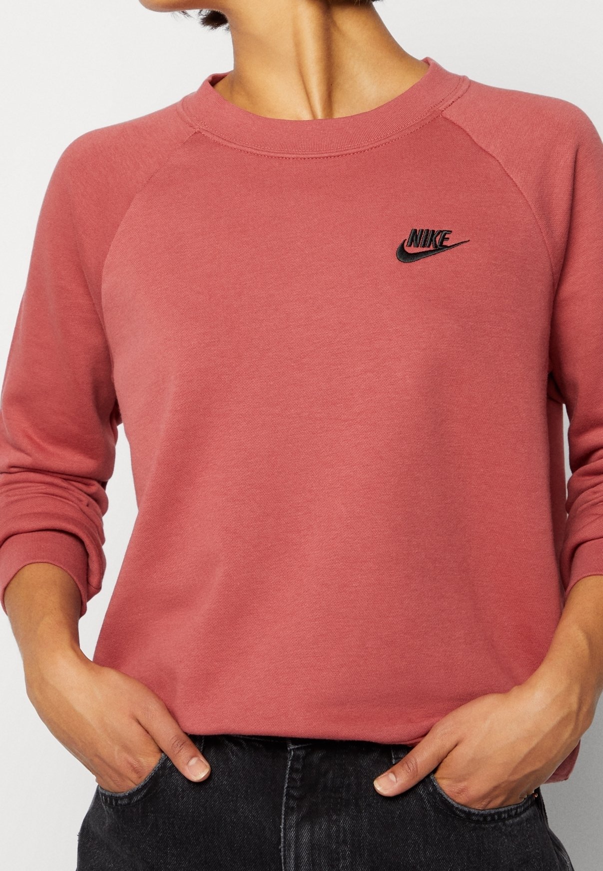 dusty rose nike sweatshirt