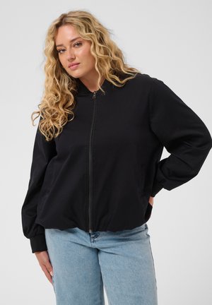 Kaffe Curve, KCLEE SMOCK BOMBER JACKET - Blouson Bomber - black deep