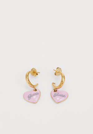 VINTAGE - Pendientes - yellow gold-coloured/pink