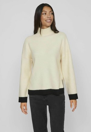 VILA ZOPF - Maglione - birch/beige