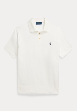 Polo Ralph Lauren COTTON POLO COLLAR JUMPER - Poloshirt - deckwash white
