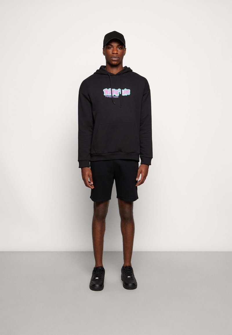 YOURTURN MANGA HOODIE - Sweatshirt - 802 - black/black - Zalando.co.uk