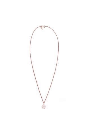 SPARKLING FLOWER CHARM - MIT KRISTALLEN VON SWAROVSKI® - Halskæder - rose gold-coloured