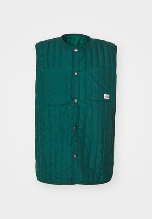 The North Face REVERSIBLE VISOKE VEST - Chaleco - hunter green/evergreen