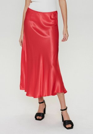 EVELYN  - A-line skirt - teaberry