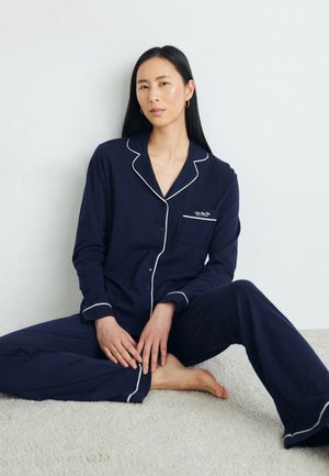 LASCANA SUITE CLASSIC - Pyjama set - dark blue