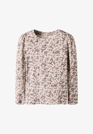 Name it, TOP SLIM FIT - T-shirt à manches longues - peyote melange
