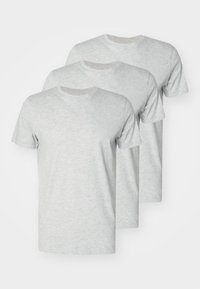 Unselected, light grey melange
