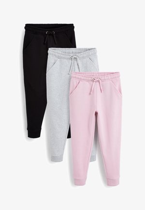 SOFT 3 PACK - Pantalon de survêtement - pink/black/grey