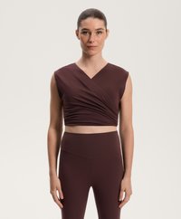OYSHO Top - brown