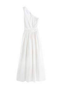 Next ONE SHOULDER REGULAR FIT - Maxi šaty - white