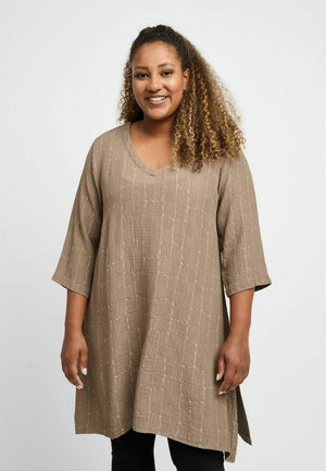 TULIA - Day dress - taupe