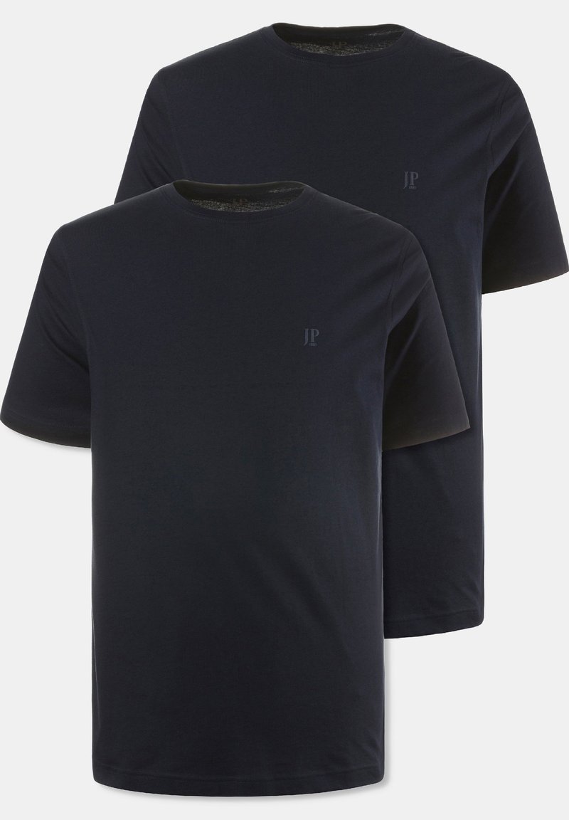 JP1880 DOPPELPACK RUNDHALS BEQUEME PASSFORM - T-shirt - bas - navy, navy