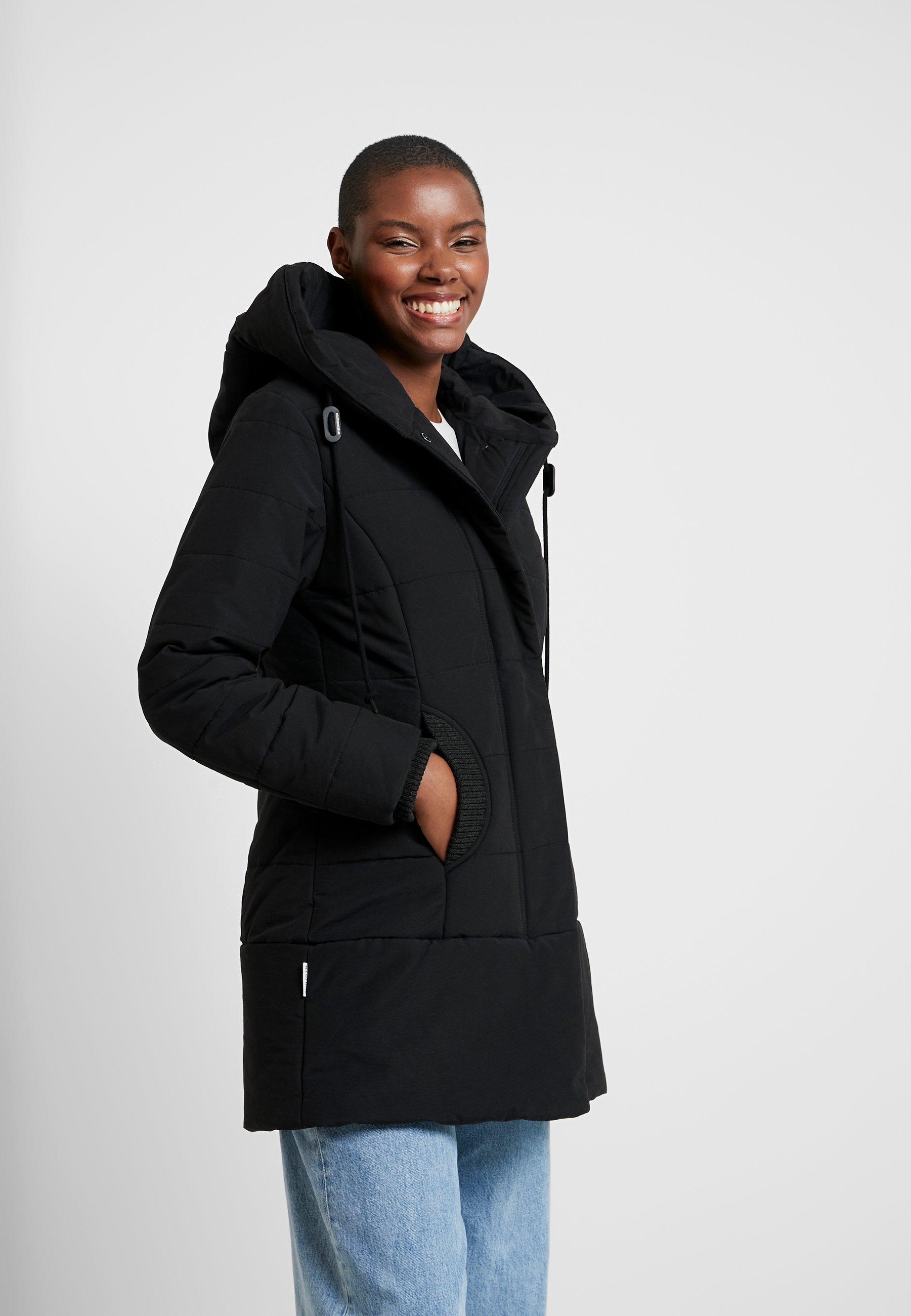khujo Kort kåpe frakk black Zalando.no khujo Parka black Zalando.no