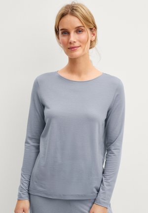 Calida, DEEPSLEEPWEAR WARMING LANGARM-SHIRT - Haut de pyjama - passat grey