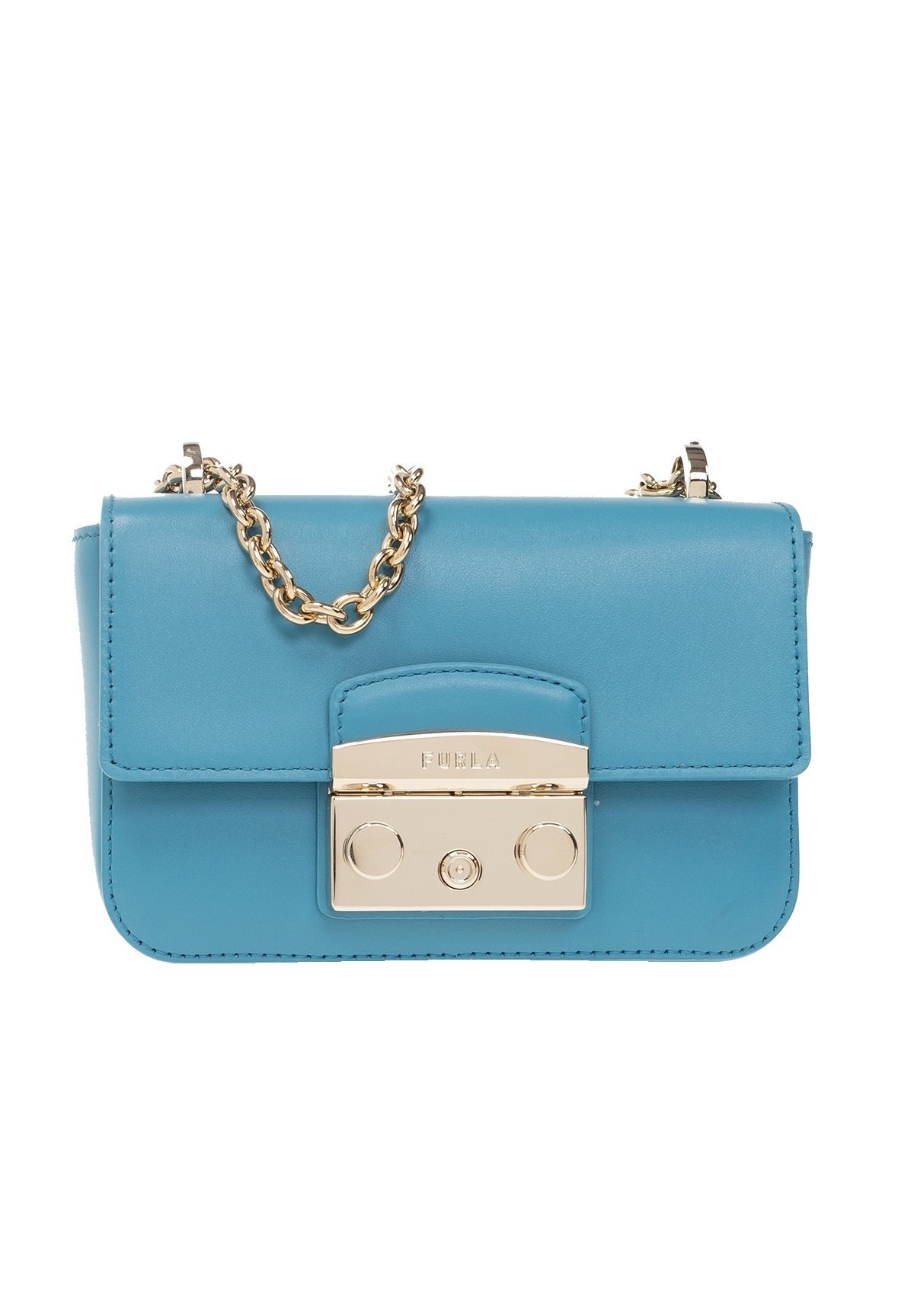 Furla Handbags Furla Metropolis Mini Blue Furla METROPOLIS