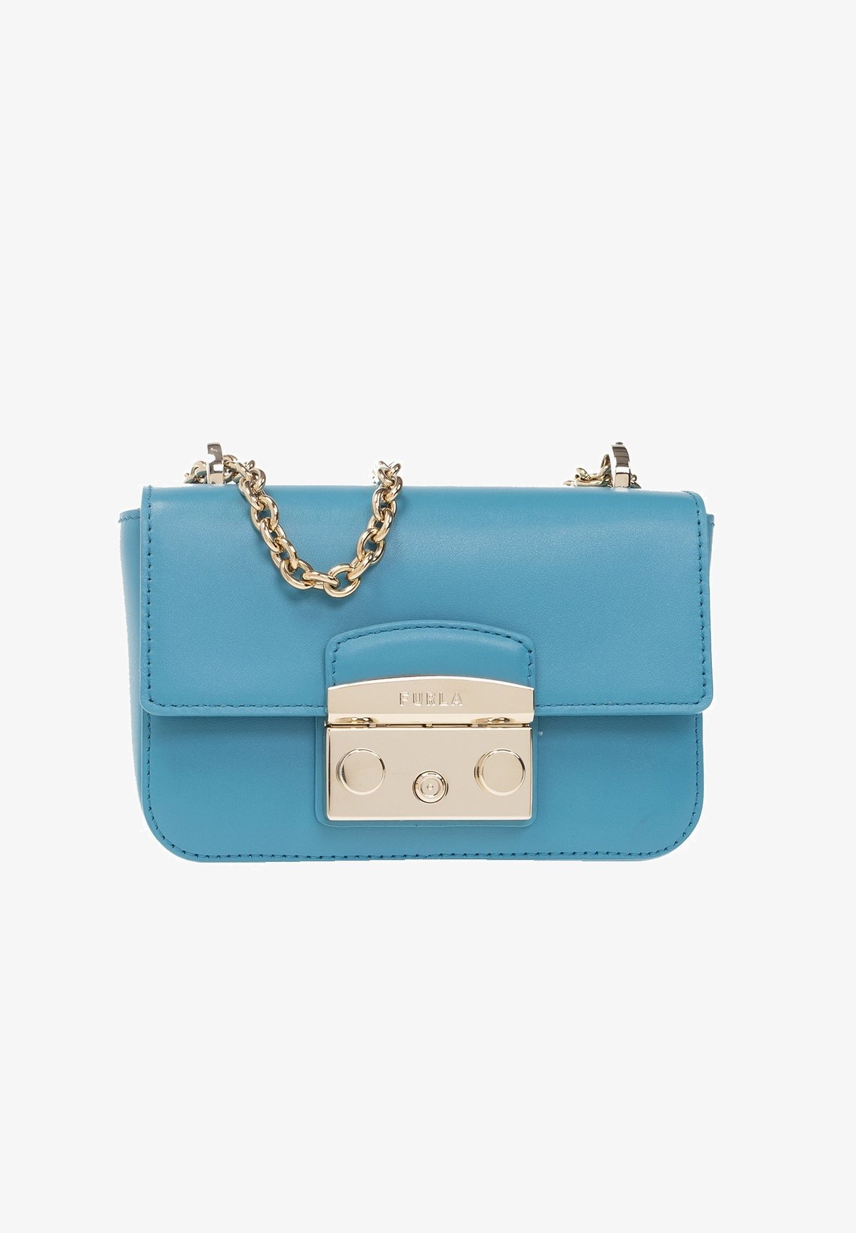 Furla Handbags Furla Metropolis Mini Blue Furla METROPOLIS