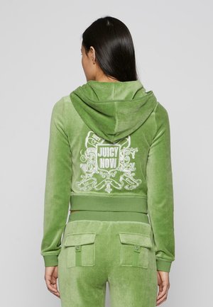 Juicy Couture ROBYN NOW - Zip-up sweatshirt - piquant green