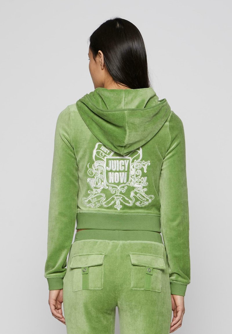 Juicy Couture ROBYN NOW  - Zip-up sweatshirt - piquant green