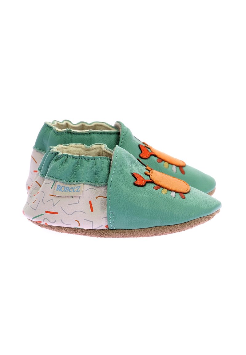 Robeez Garçon Easy Care Chausson Cuir Souple - Chaussons Bébé