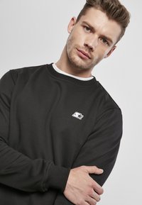 Starter ESSENTIAL CREWNECK - Sweatshirt - black