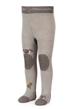KRABBELSTRUMPFHOSE EDDY - Tights - graufarbig