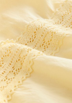 Next REGULAR FIT - PRAIRIE STYLE LONG SLEEVE WITH ADJUSTABLE TIE - Blusa - yellow