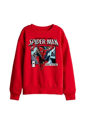 Marvel, SPIDERMAN BRAND NEW DAY JUMPING COMIC UNISEX - Sweatshirt - red