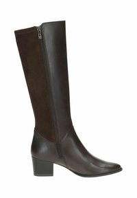 Caprice Csizmák - dk brown comb