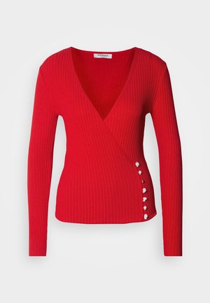 Morgan Pullover - rouge