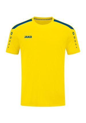 JAKO POWER - Print T-shirt - gelbblau