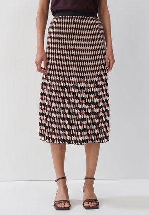 ONORA URBAN - Gonna a campana - plum