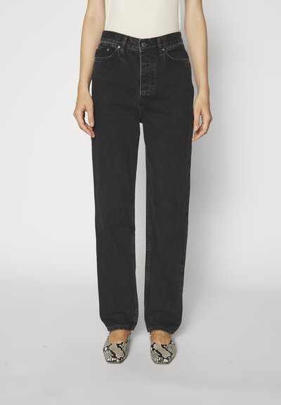 Filippa K BAGGY TAPERED  - Relaxed fit jeans - charcoal