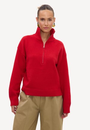LOAVIES, EASY DOES IT - Pullover - red   solid