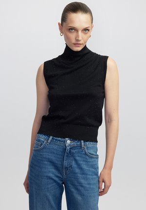 TURTLENECK - Top - black