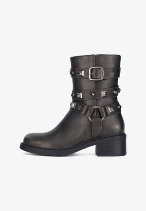 Jenny, Cowboy-/Bikerstiefelette - silver-coloured
