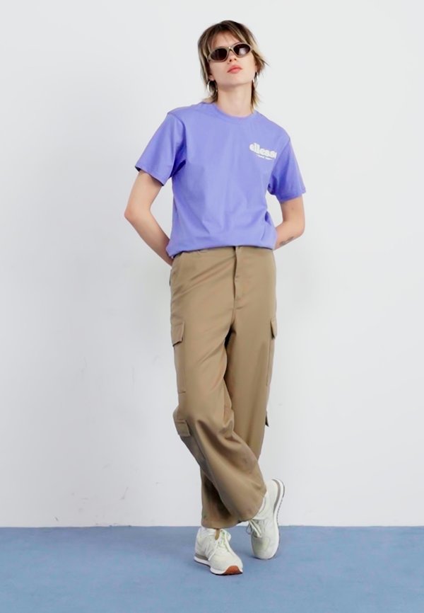 CAMPOFELICE - Print T-shirt - purple4