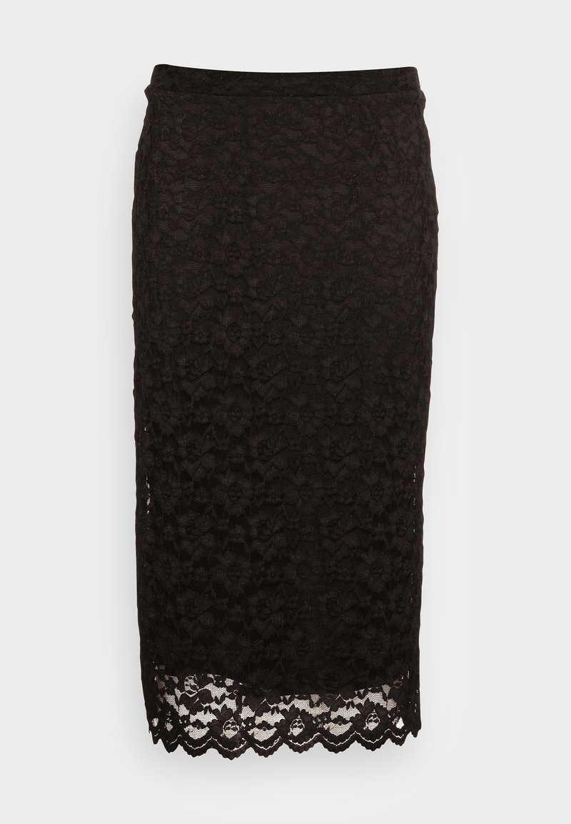 Damen Jeansröcke | Vila VIKALILA MIDI SKIRT Bleistiftrock black/schwarz - HY14538 Damen Jeansröcke | Vila VIKALILA MIDI SKIRT Bleistiftrock black/schwarz - HY14538