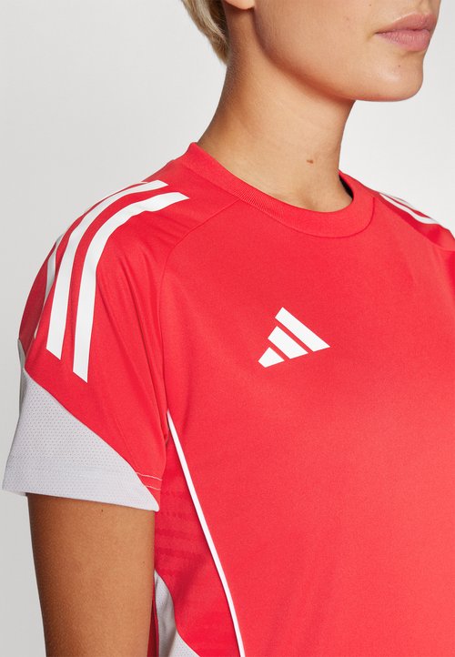 adidas Women's Tiro 25 Competition Jersey Pure Ruby/Team Grey Four — foto 6