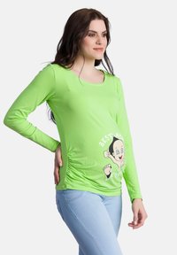 M.M.C. Langarmshirt - hellgrün