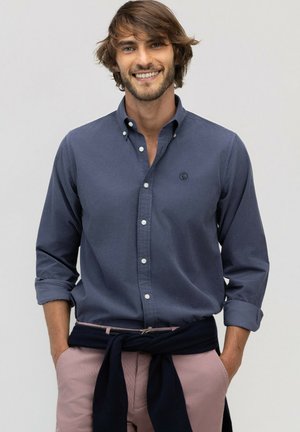 El Ganso, CAMISA PANA GARMENT DYED BUTTON DOWN - Camisa - marino