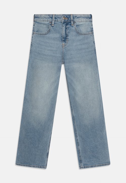 Only & Kids Kogjuicy Wide Leg Heart Emb Jeans Noos, Light Medium Blauw Denim, 134 Only & Kids Kogjuicy Wide Leg Heart Emb Jeans Noos, Light Medium Blauw Denim, 134