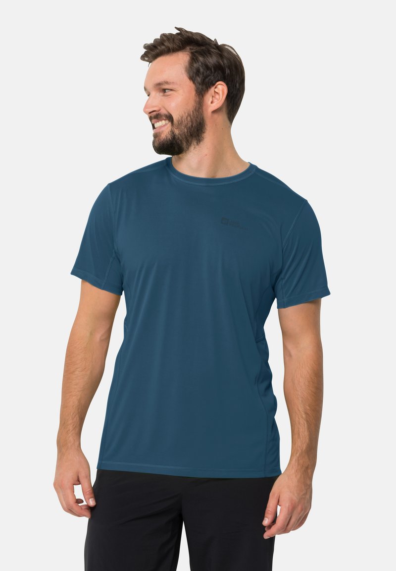Jack Wolfskin PRELIGHT - Sport T-Shirt - dark sea