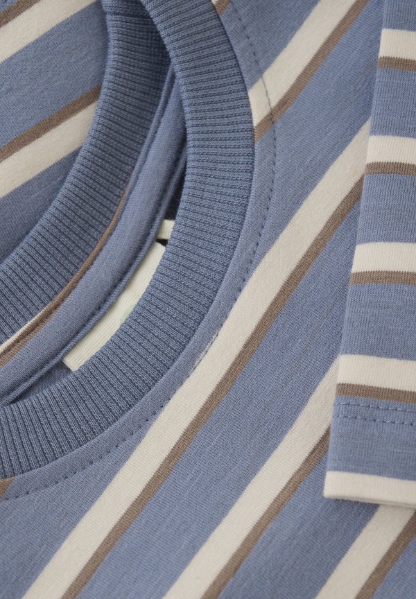 ENT-Shirt LS Stripe - Long sleeved top - flint stone3