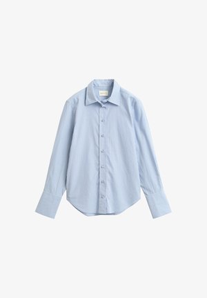 GANT, GANT STRIPED YOKE DETAIL SHIRT - Camicia - misty lavender