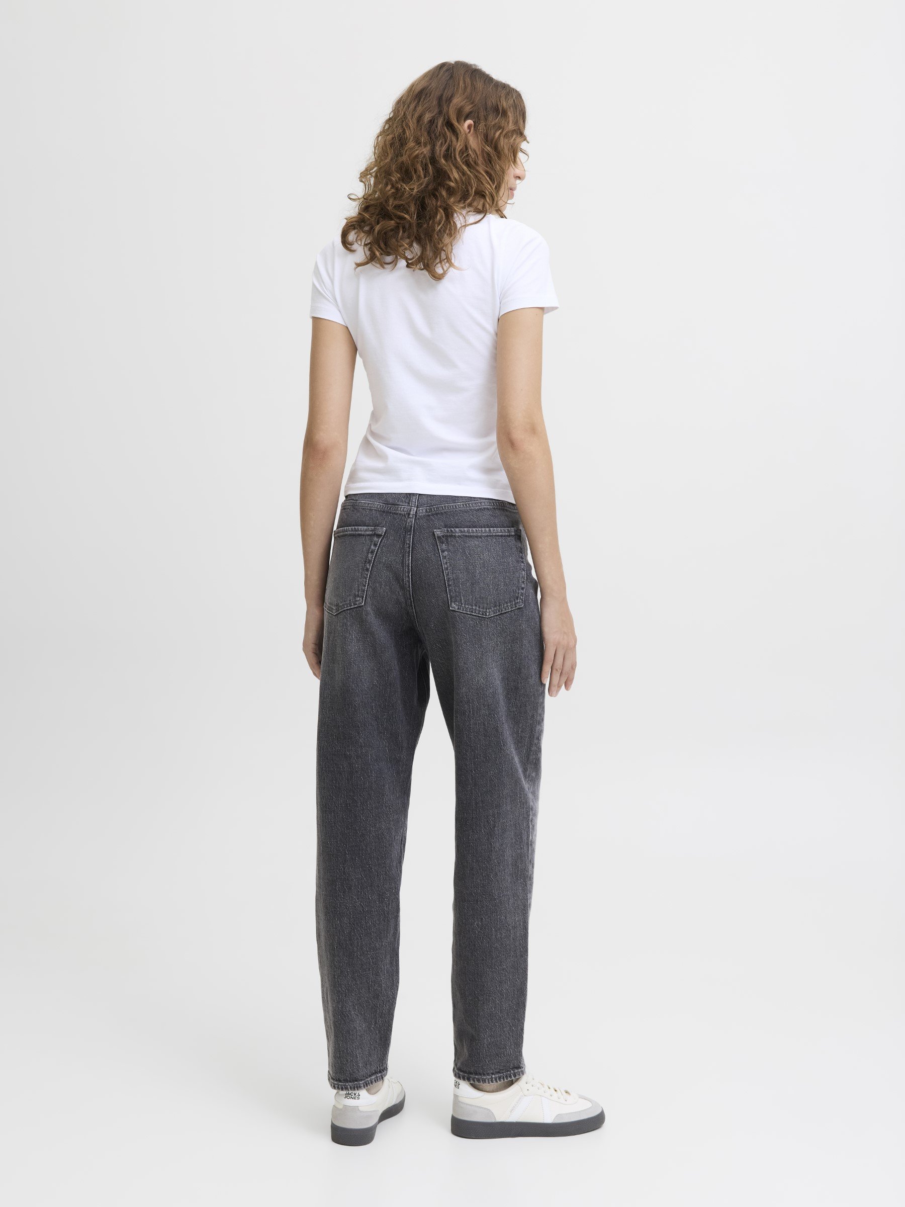 mom JJXX Mom fit JXLISBON HW C4144 JEANS DNM NOOS - Mom jeans - grey
