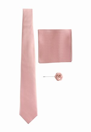 Next, SET  - Einstecktuch - coral pink