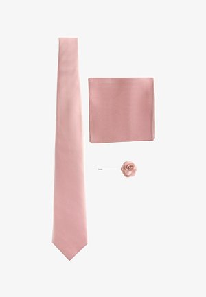 Next, SET - Einstecktuch - coral pink